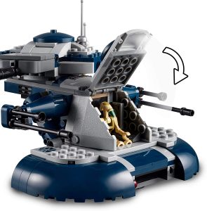 Lego De Tanque Blindado De Asalto De Lego Star Wars 75283 4