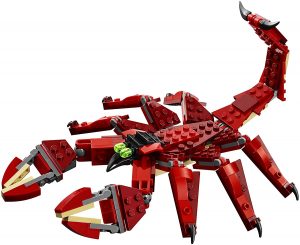 Lego De Escorpi贸n 3 En 1 De Lego Creator 31032