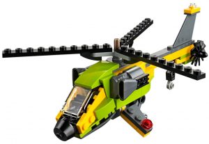 Lego De Helic贸ptero 3 En 1 De Lego Creator 31092