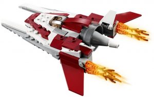 Lego De Nave Espacial Futurista 3 En 1 De Lego Creator 31086