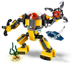Lego De Robot Submarino 3 En 1 De Lego Creator 31090