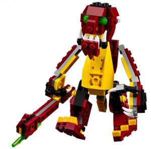 Lego De Troll 3 En 1 De Lego Creator 31073