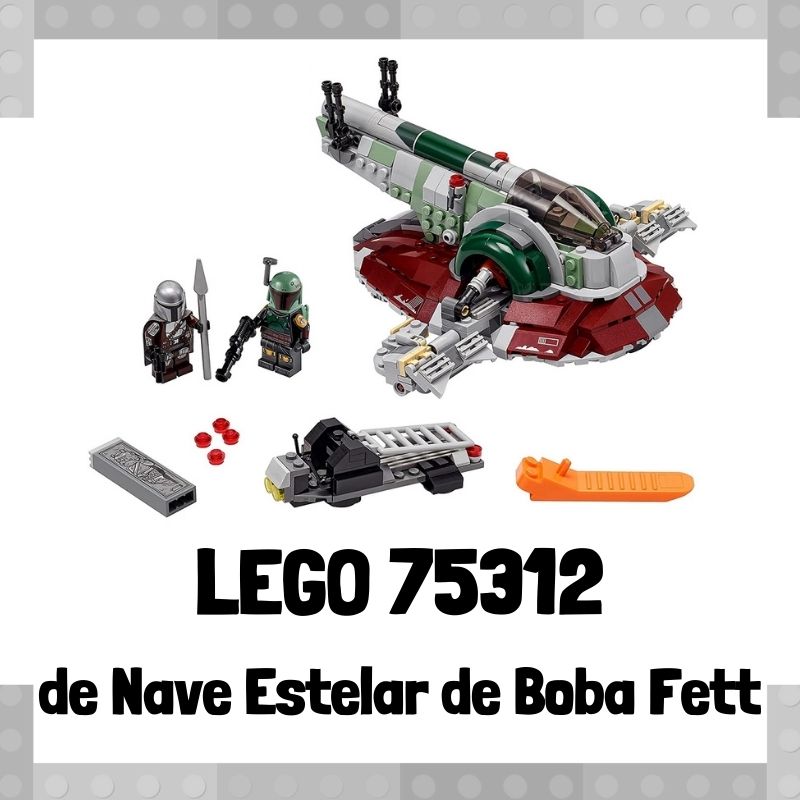 Lee mÃ¡s sobre el artÃ­culo Set de LEGO 75312 de Nave Estelar de Boba Fett de The Mandalorian