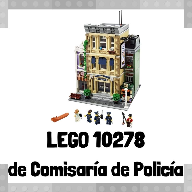 Lee más sobre el artículo Set de LEGO 10278 de Comisaría de Policía