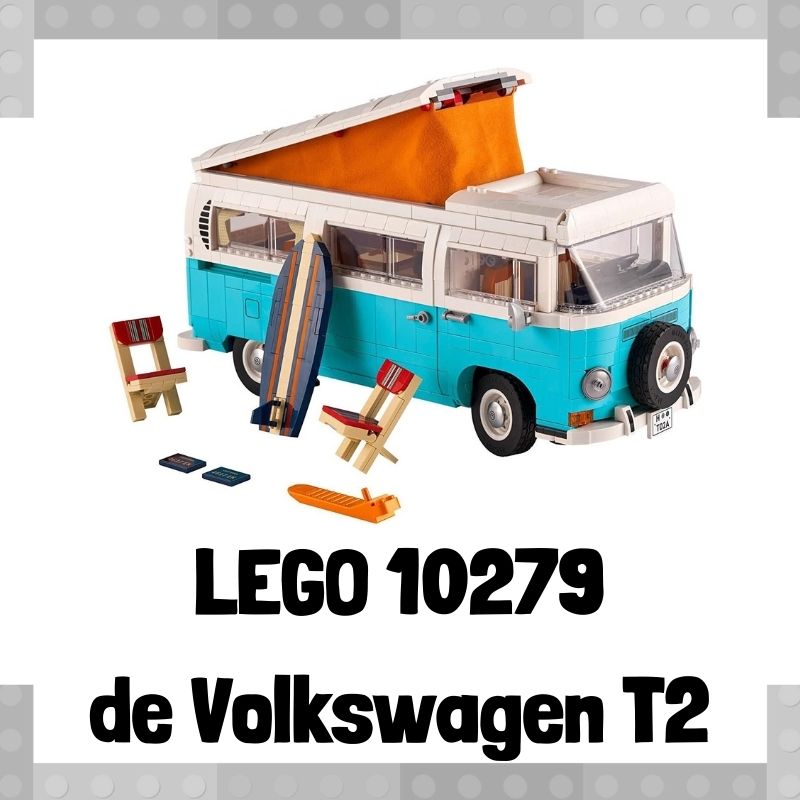 Lee más sobre el artículo Set de LEGO 10279 de Furgoneta Volkswagen T2 Camper Van