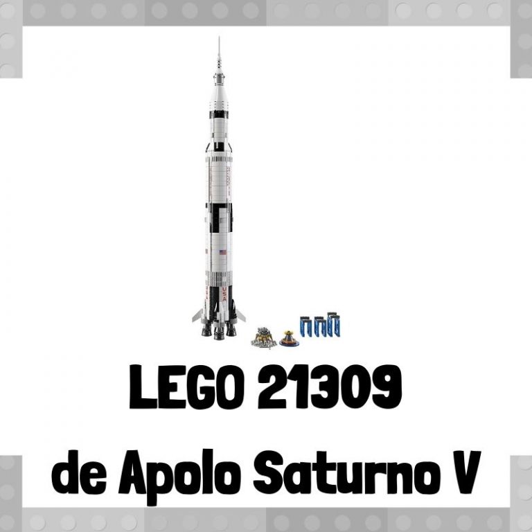 Lee mÃ¡s sobre el artÃ­culo Set de LEGO 21309 de Apolo Saturno V
