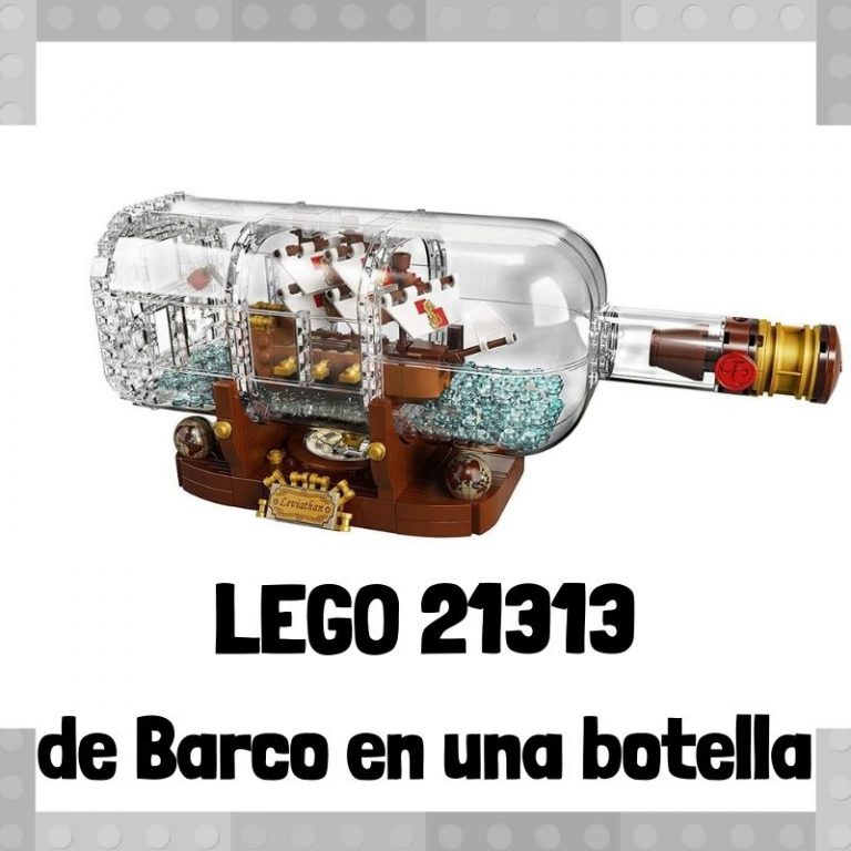 Lee m谩s sobre el art铆culo Set de LEGO 21313 de Barco en una botella