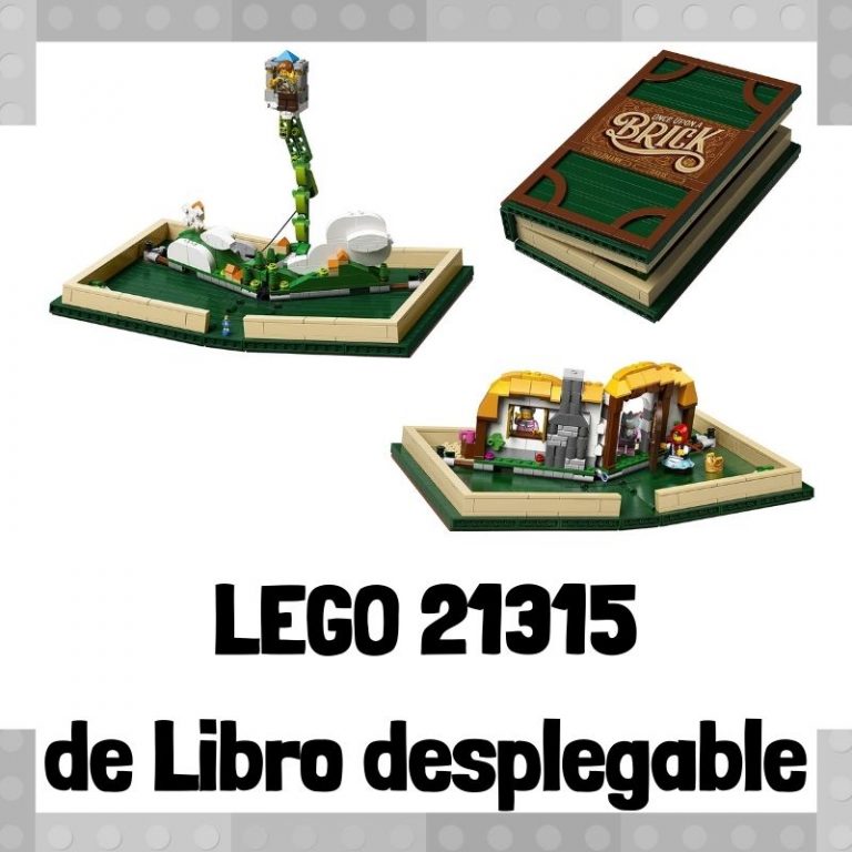Lee mÃ¡s sobre el artÃ­culo Set de LEGO 21315 de Libro Desplegable
