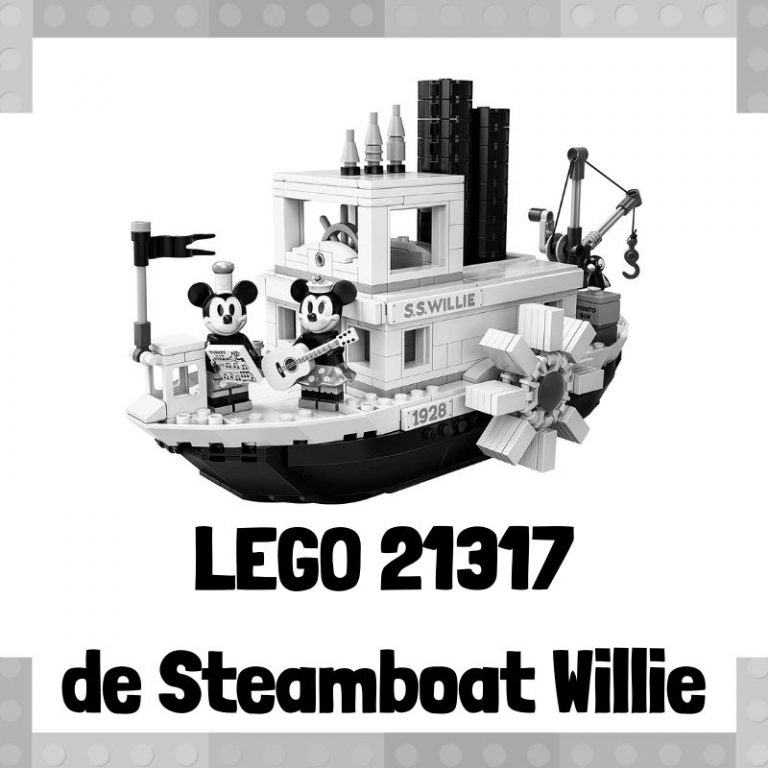 Lee más sobre el artículo Set de LEGO 21317 de Steamboat Willie – El Botero Willie