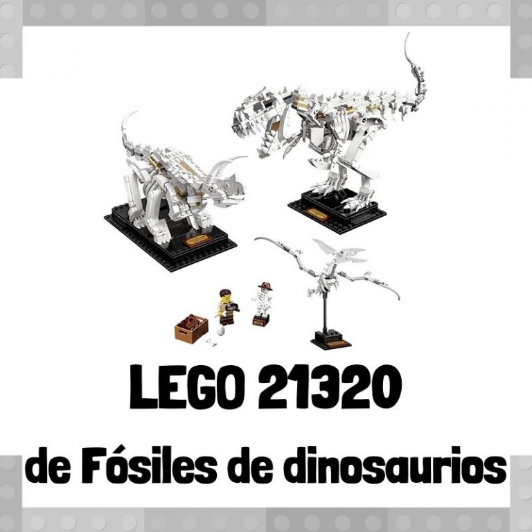 Lee m谩s sobre el art铆culo Set de LEGO 21320 de F贸siles de Dinosaurio