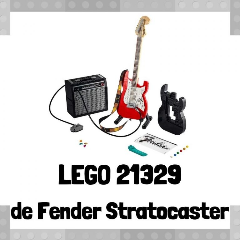Lee m谩s sobre el art铆culo Set de LEGO 21329 de Fender Stratocaster