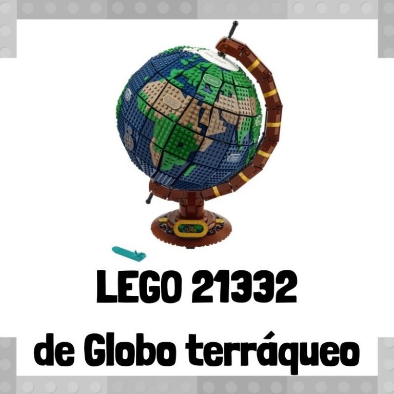 Lee más sobre el artículo Set de LEGO 21332 de Globo terráqueo