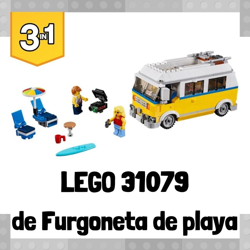 Lee mÃ¡s sobre el artÃ­culo Set de LEGO 31079 3 en 1 de Furgoneta de playa