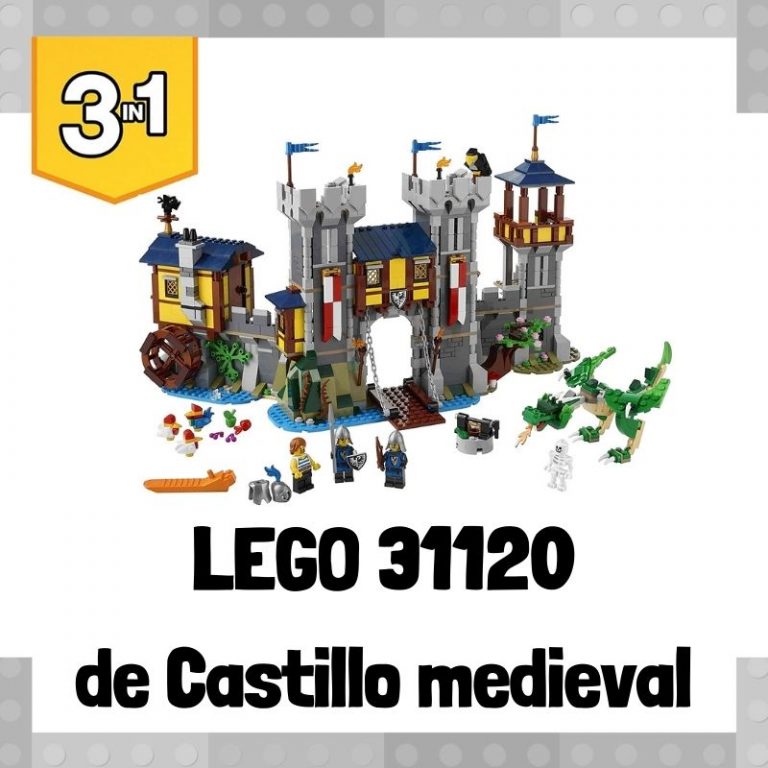 Lee más sobre el artículo Set de LEGO 31120 3 en 1 de Castillo medieval