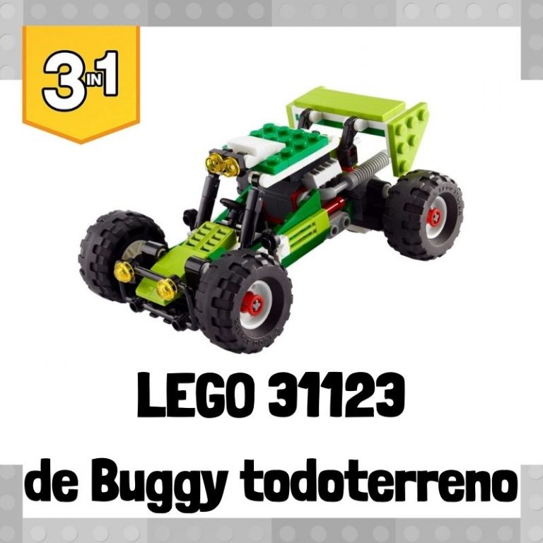 Lee más sobre el artículo Set de LEGO 31123 3 en 1 de Buggy todoterreno