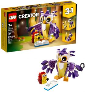 Lego 31125 De Criaturas Fantásticas Del Bosque 3 En 1