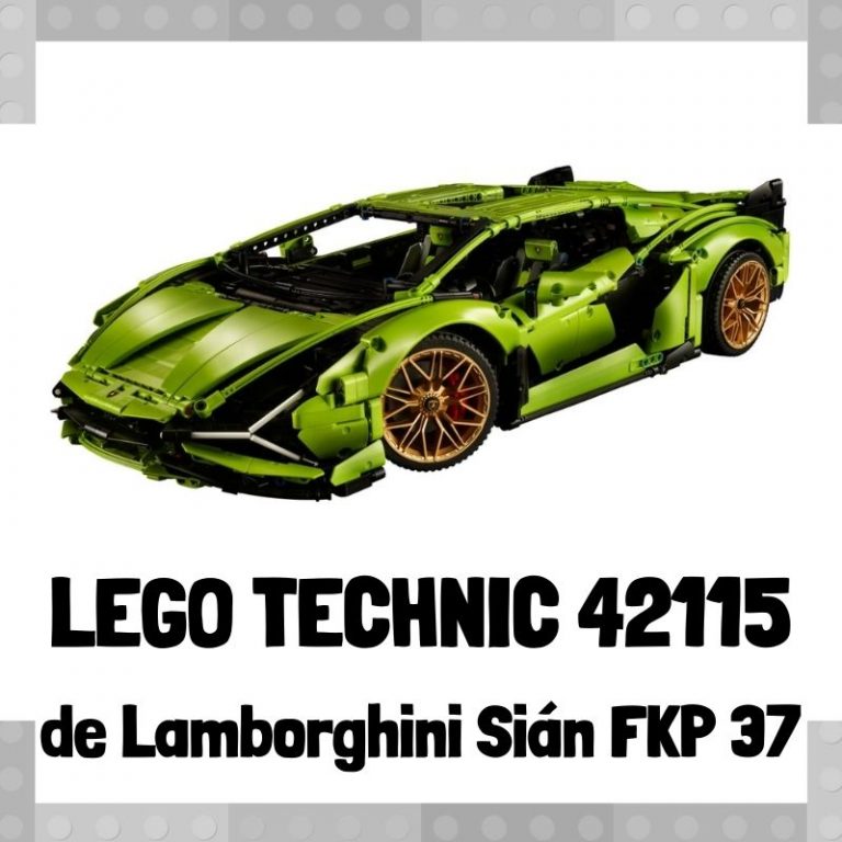 Lee más sobre el artículo Set de LEGO 42115 de Lamborghini Sián FKP 37 de LEGO Technic