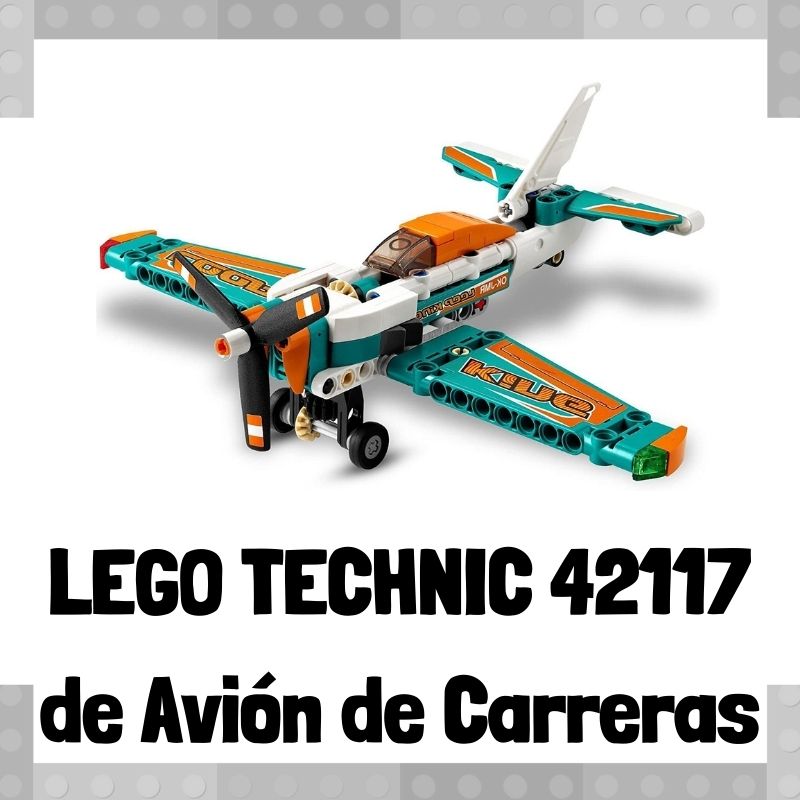 Lee mÃ¡s sobre el artÃ­culo Set de LEGO 42117 de AviÃ³n de Carreras de LEGO Technic