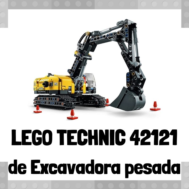 Lee mÃ¡s sobre el artÃ­culo Set de LEGO 42121 de Excavadora Pesada de LEGO Technic