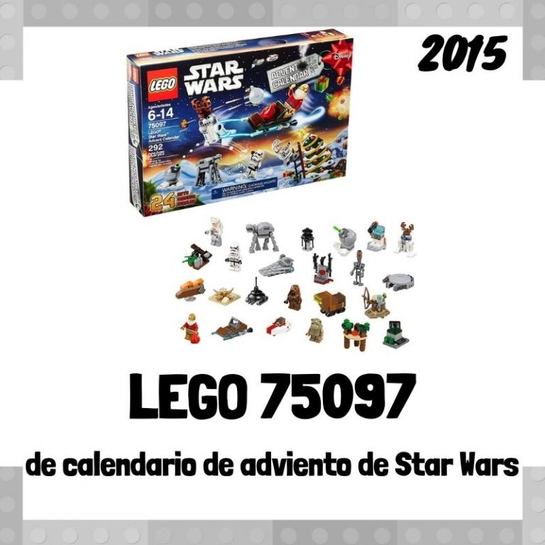 Lee mÃ¡s sobre el artÃ­culo Set de LEGO 75097 de Calendario de adviento de Star Wars