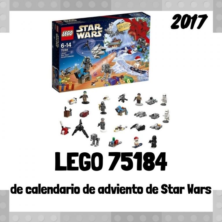 Lee mÃ¡s sobre el artÃ­culo Set de LEGO 75184 de Calendario de adviento de Star Wars