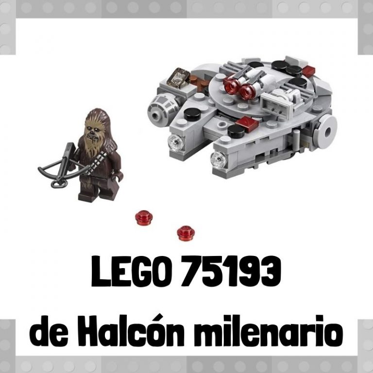 Lee mÃ¡s sobre el artÃ­culo Set de LEGO 75193 de Microfighter: HalcÃ³n Milenario de Star Wars