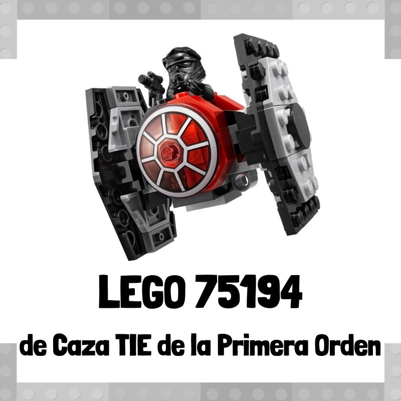 Lee más sobre el artículo Set de LEGO 75194 de Microfighter: Caza TIE de la Primera Orden de Star Wars