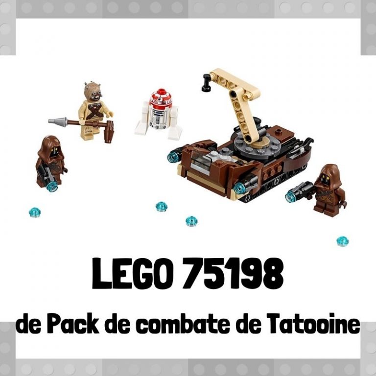 Lee mÃ¡s sobre el artÃ­culo Set de LEGO 75198 de Pack de combate de Tatooine de Star Wars