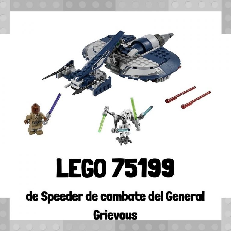 Lee más sobre el artículo Set de LEGO 75199 de Speeder de combate del General Grievous de Star Wars