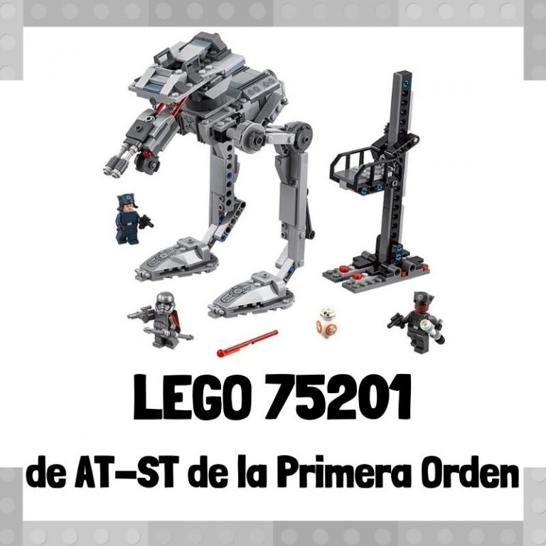 Lee más sobre el artículo Set de LEGO 75201 de AT-ST de la Primera Orden de Star Wars