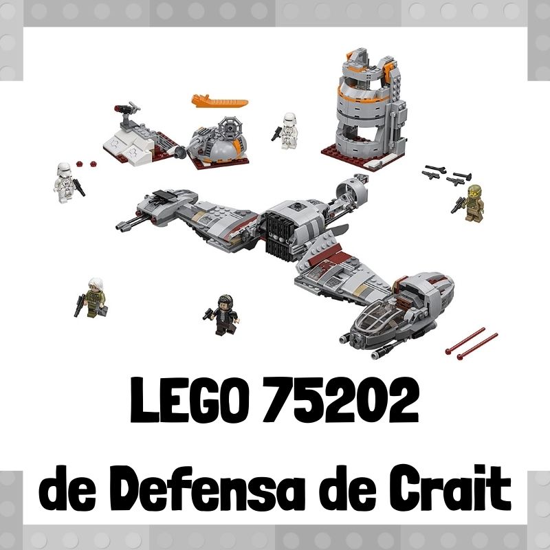 Lee mÃ¡s sobre el artÃ­culo Set de LEGO 75202 de Defensa de Crait de Star Wars