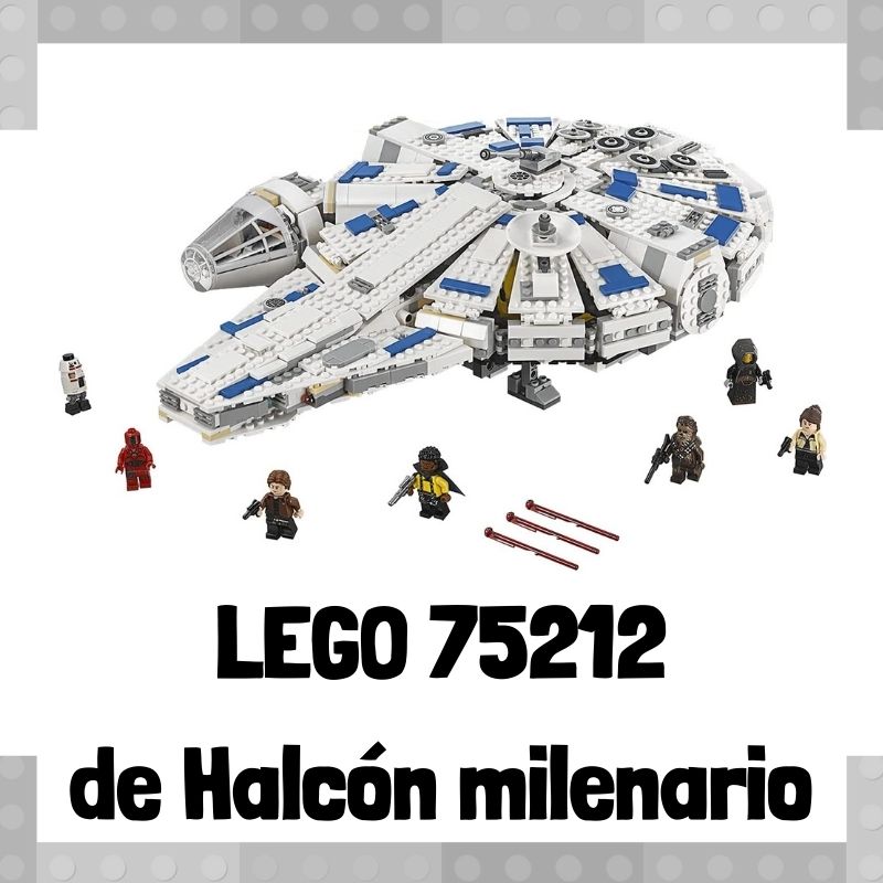 Lee mÃ¡s sobre el artÃ­culo Set de LEGO 75212 de HalcÃ³n milenario del corredor de Kessel de Star Wars