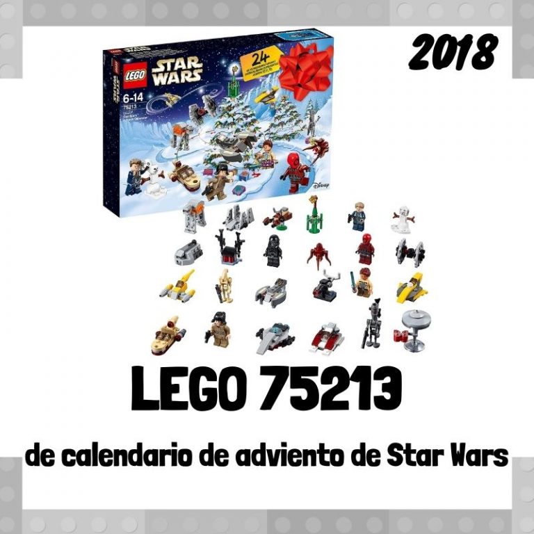 Lee mÃ¡s sobre el artÃ­culo Set de LEGO 75213 de Calendario de adviento de Star Wars