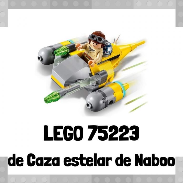 Lee más sobre el artículo Set de LEGO 75223 de Microfighter: Caza estelar de Naboo de Star Wars