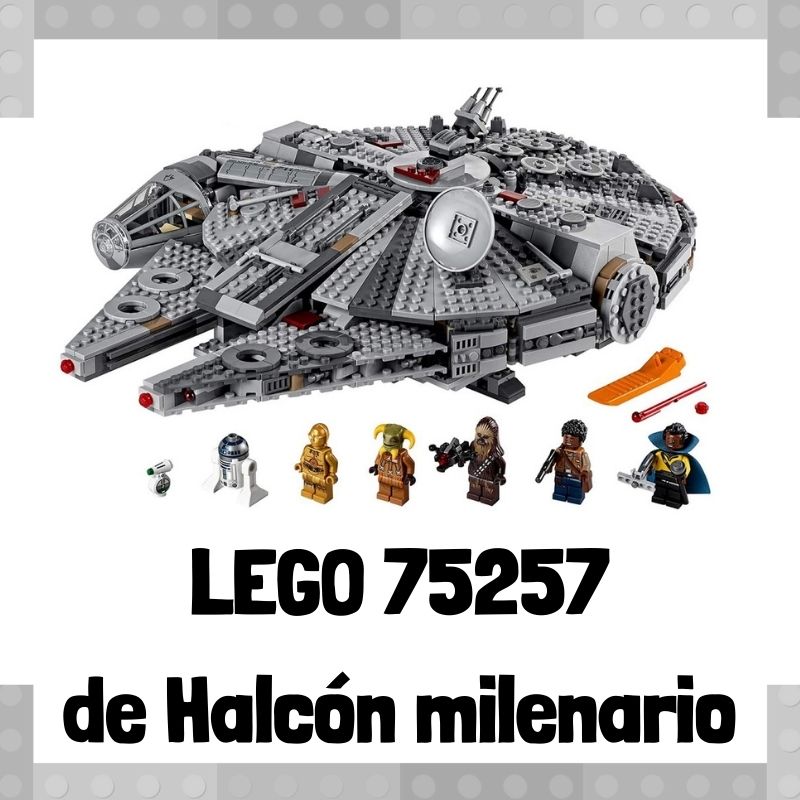 Lee mÃ¡s sobre el artÃ­culo Set de LEGO 75257 de HalcÃ³n milenario de Star Wars