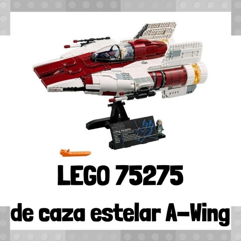 Lee más sobre el artículo Set de LEGO 75275 de Caza Estelar A-Wing de Star Wars