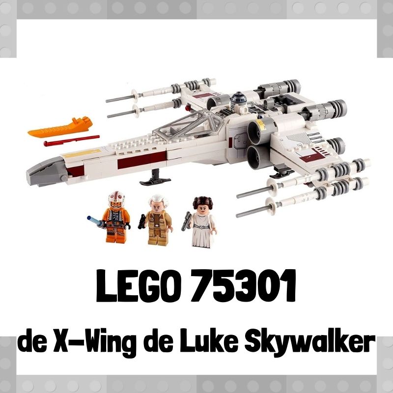 Lee mÃ¡s sobre el artÃ­culo Set de LEGO 75301 de X-Wing de Luke Skywalker de asalto de Star Wars