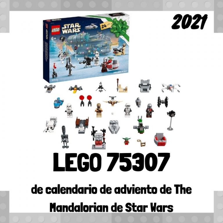 Lee mÃ¡s sobre el artÃ­culo Set de LEGO 75307 de Calendario de adviento de The Mandalorian de Star Wars