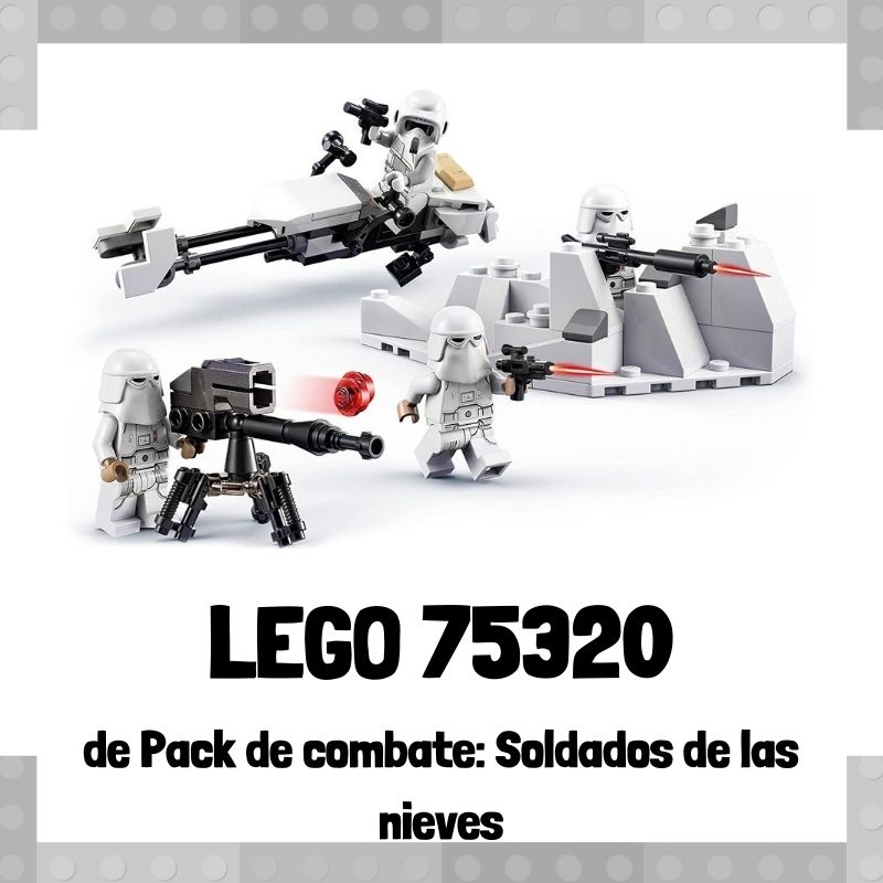 Lee mÃ¡s sobre el artÃ­culo Set de LEGO 75320 de Pack de combate: Soldados de las nieves de Star Wars