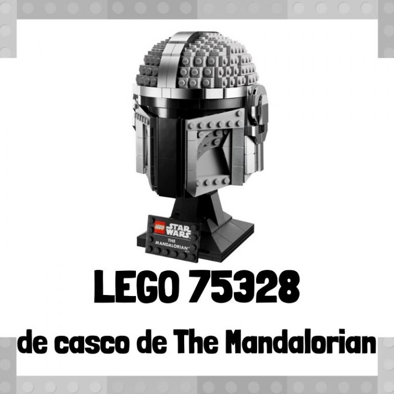 Lee m谩s sobre el art铆culo Set de LEGO 75328 de casco de The Mandalorian de Star Wars