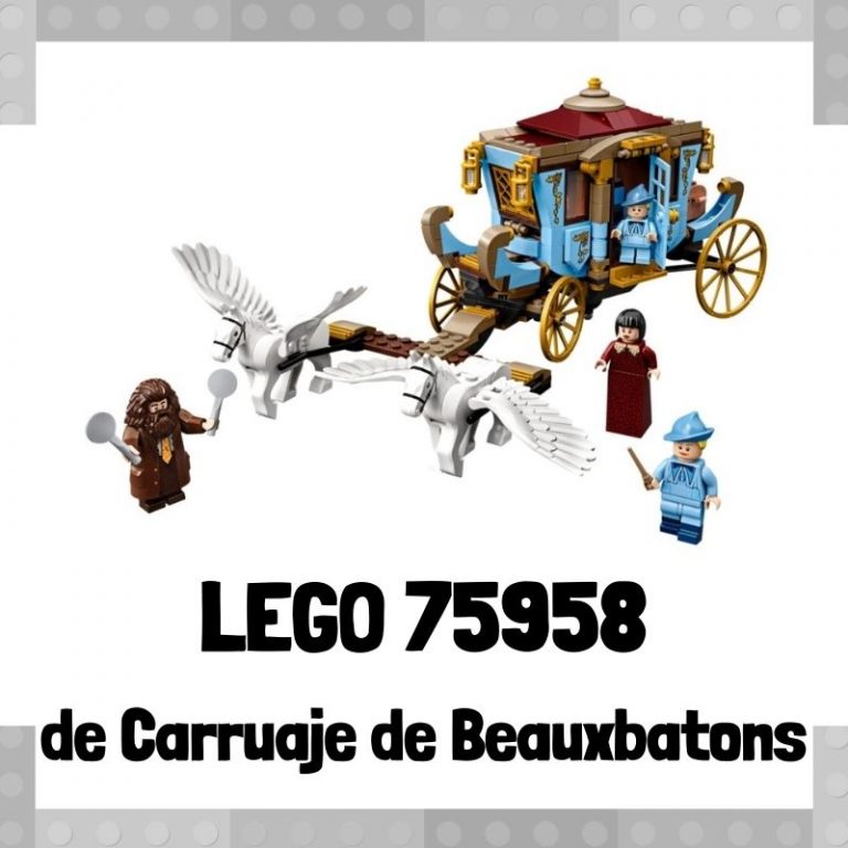 Lee mÃ¡s sobre el artÃ­culo Set de LEGO 75958 de Carruaje de Beauxbatons de Harry Potter