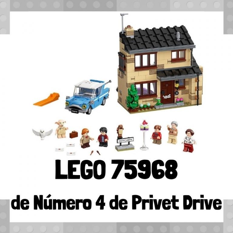 Lee más sobre el artículo Set de LEGO 75968 de Número 4 de Privet Drive de Harry Potter