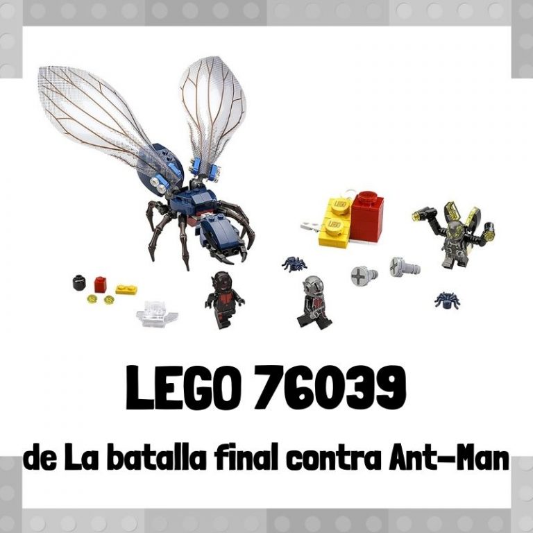 Lee m谩s sobre el art铆culo Set de LEGO 76039 de La batalla final contra Ant-man de Marvel