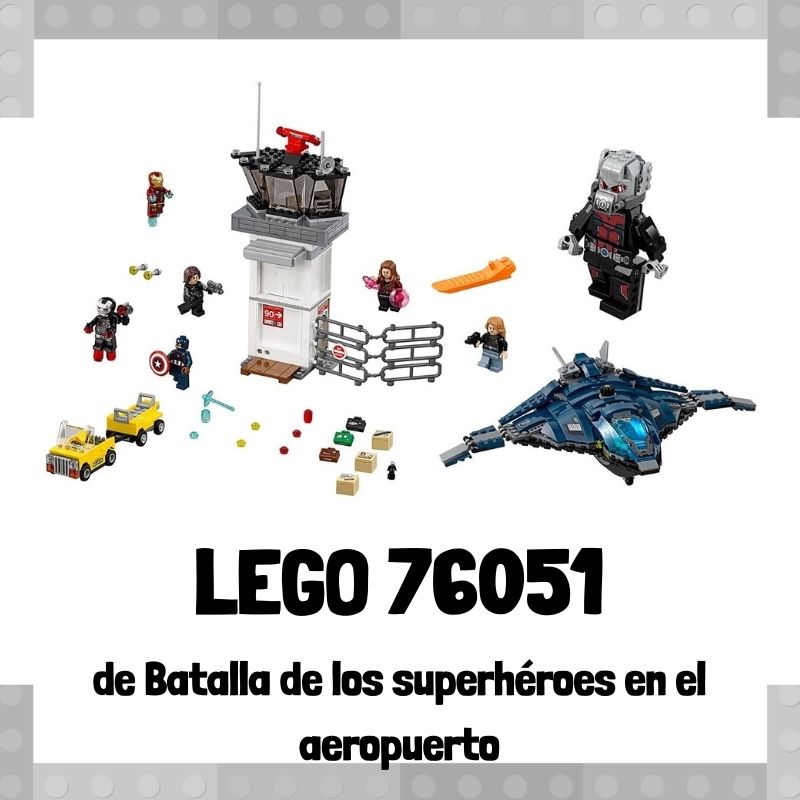 Lee más sobre el artículo Set de LEGO 76051 de Batalla de los superhéroes en el aeropuerto​ de Marvel