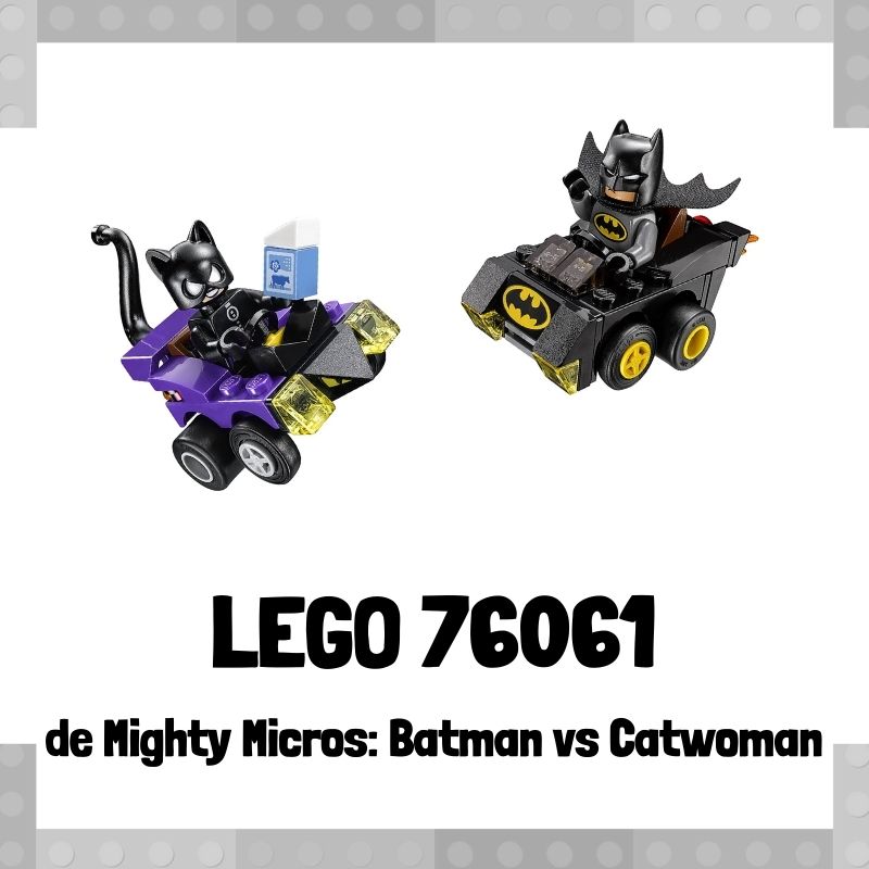 Lee más sobre el artículo Set de LEGO 76061 de Mighty Micros: Batman vs Catwoman de DC