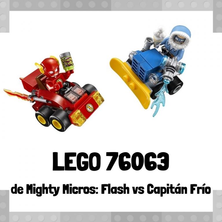 Lee más sobre el artículo Set de LEGO 76063 de Mighty Micros: Flash vs Capitán Frío de DC