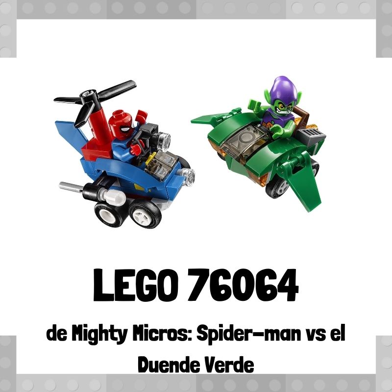 Lee más sobre el artículo Set de LEGO 76064 de Mighty Micros: Spider-man vs el Duende Verde de Marvel