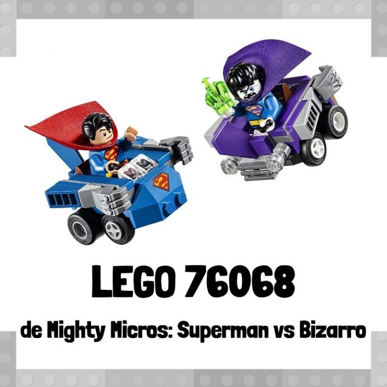 Lee más sobre el artículo Set de LEGO 76068 de Mighty Micros: Superman vs Bizarro de DC