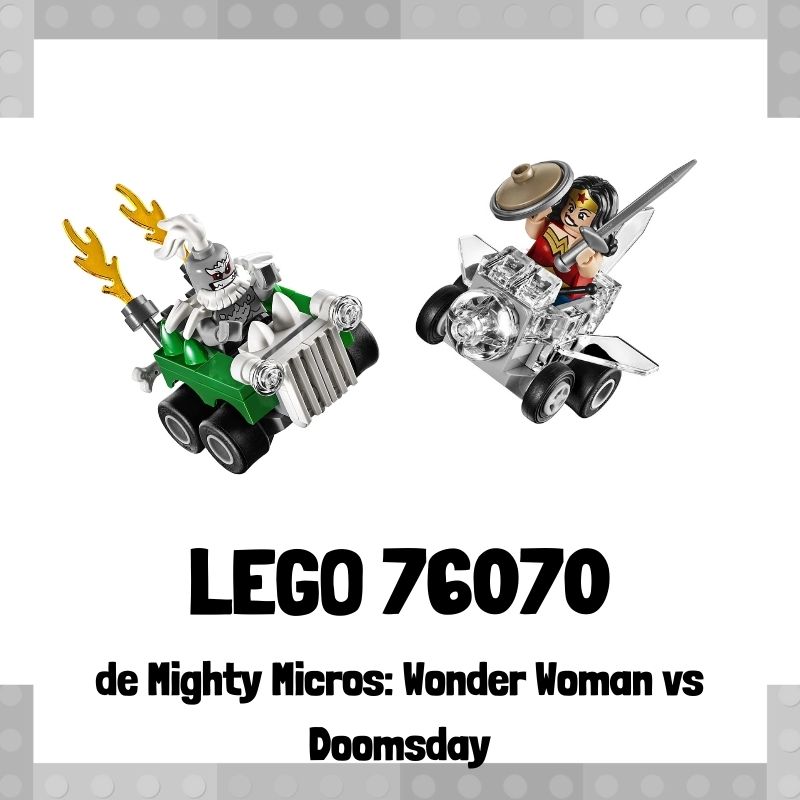 Lee mÃ¡s sobre el artÃ­culo Set de LEGO 76070 de Mighty Micros: Wonder Woman vs Doomsday de DC