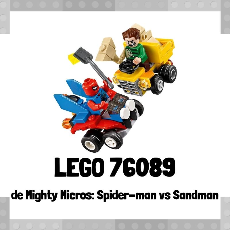 Lee más sobre el artículo Set de LEGO 76089 de Mighty Micros: Scarlet Spider vs Sandman de Marvel